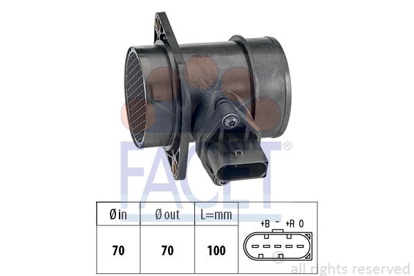 Audi A6 1997-2005 Arası 1.8 T quattro, 1.8 T Facet Marka Hava Debimetresi