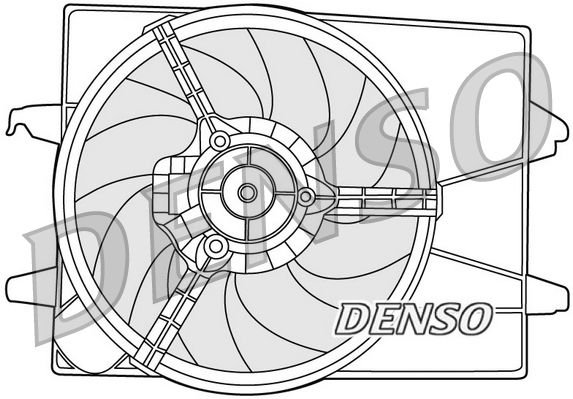 Ford Fusion 2002-2012 Arası 1.4 TDCi Denso Marka Radyatör Fan ve Motoru