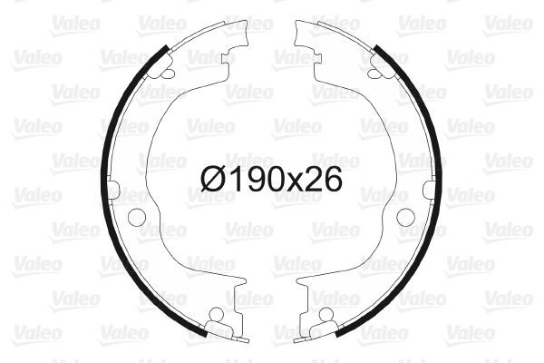 Chevrolet Captiva 2006-2010 Arası 2.2 D 4WD Valeo Marka Pabuçlu Balata