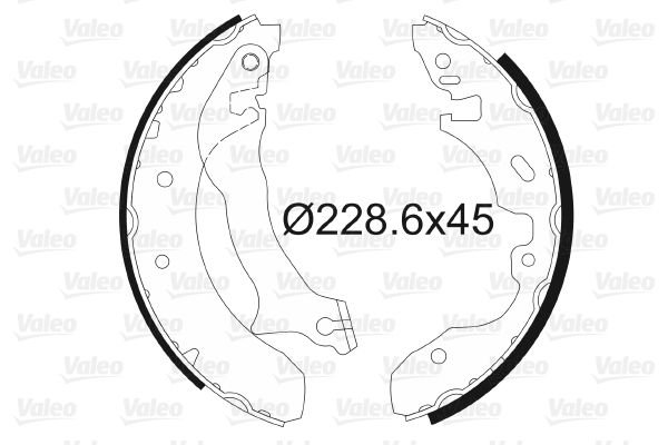 Ford Mondeo 1993-2000 Arası 1.6 i 16V Valeo Marka Pabuçlu Balata