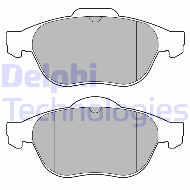 Renault Scenic 2003-2010 Arası 1.5 dCi Delphi Marka Ön Balata