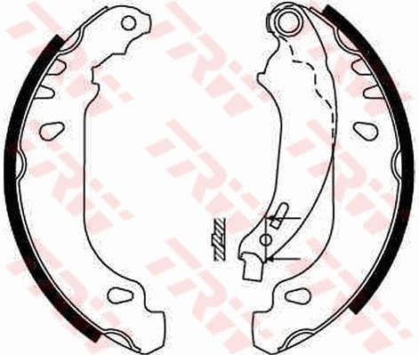 Peugeot 206 1998-2012 Arası 1.9 D TRW Marka Pabuçlu Balata