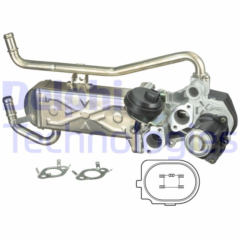 Skoda Fabia 2006-2014 Arası 1.2 TDI Delphi Marka EGR Valfi