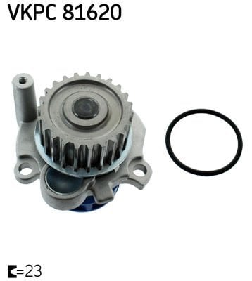 Volkswagen Golf 1997-2008 Arası 1.8, 1.8 T SKF Marka Devirdaim Su Pompası