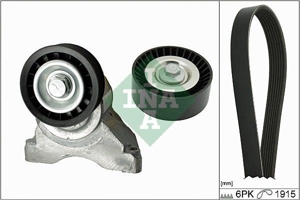 Ford Focus 1998-2009 Arası 1.6 16V, 1.4 16V INA Marka Vantilatör Kayış Seti