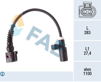 Audi A3 1996-2006 Arası S3 quattro FAE Marka Ön Abs Sensörü