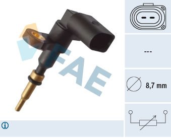 Volkswagen Golf 2011-2017 Arası 2.0 TDI, 2.0 TDI 4motion, 1.6 TDI 4motion, 1.6 TDI FAE Marka Hararet Müşürü