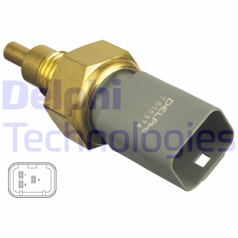 Alfa Romeo Spider 1994-2005 Arası 2.0 T.SPARK 16V Delphi Marka Hararet Müşürü