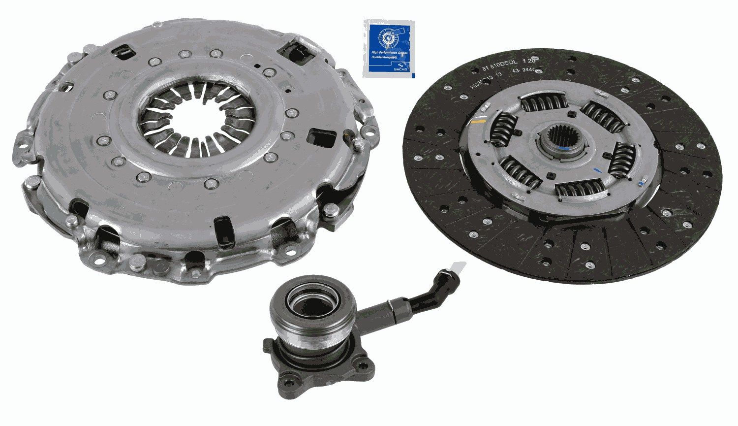 Ford Tourneo Custom 2012-2016 Arası Sachs Marka Debriyaj Seti