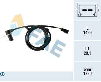 Audi A4 2000-2008 Arası 1.9 TDI FAE Marka Arka Abs Sensörü