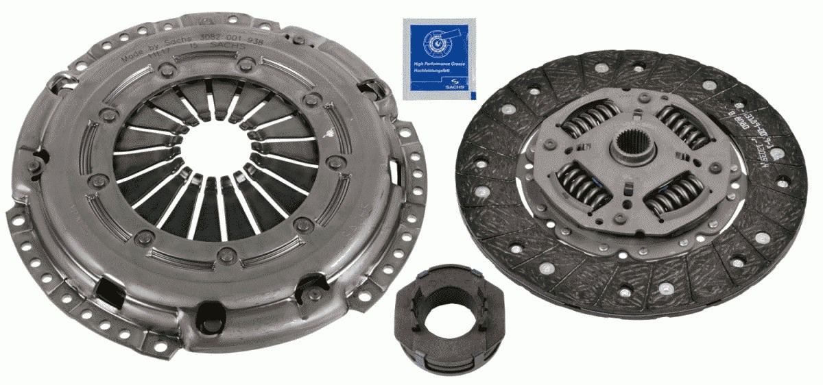 Skoda Roomster 2007-2015 Arası Sachs Marka Debriyaj Seti