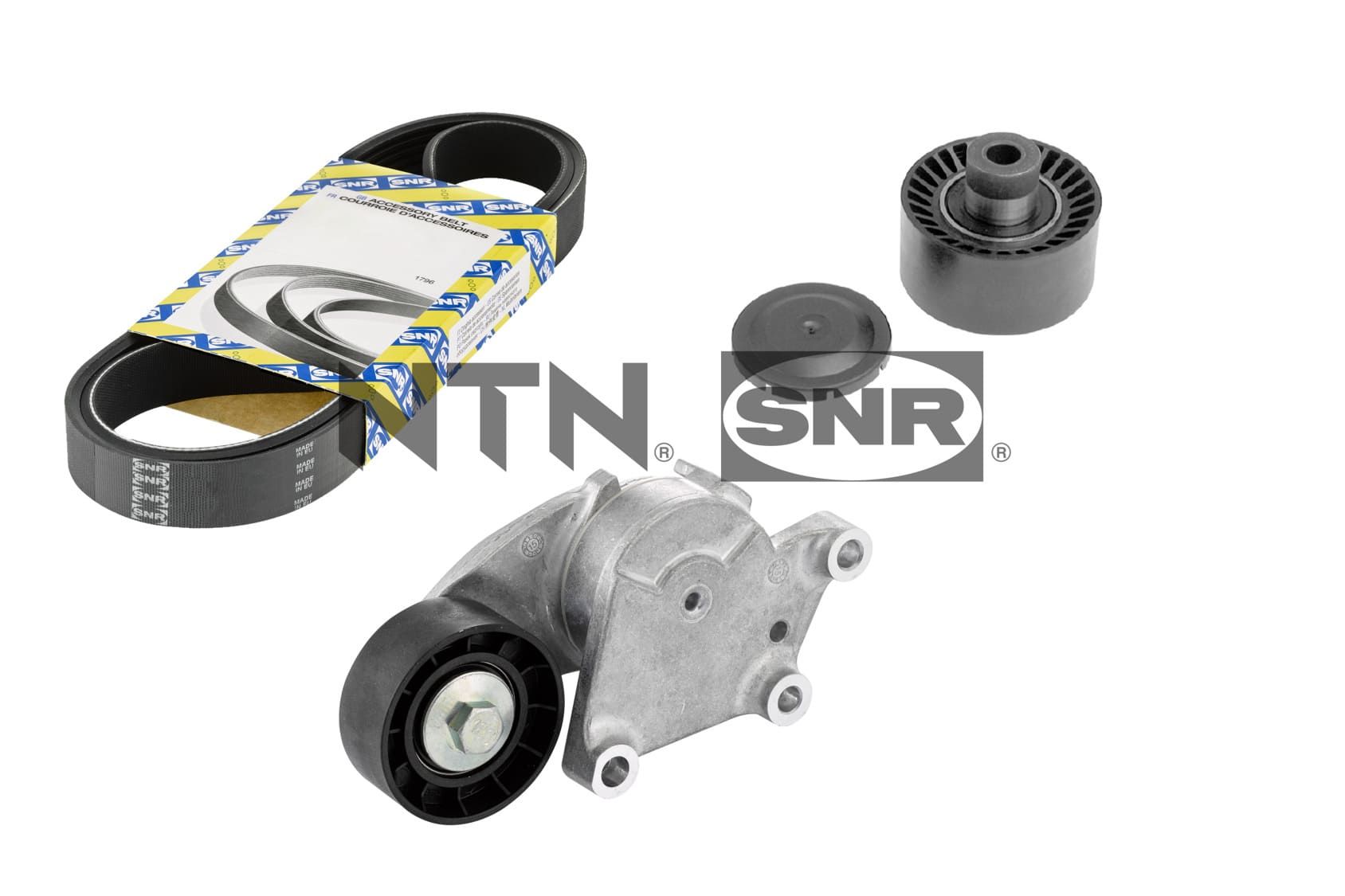 Ford Focus 2004-2014 Arası 1.6 TDCi SNR Marka Vantilatör Kayış Seti