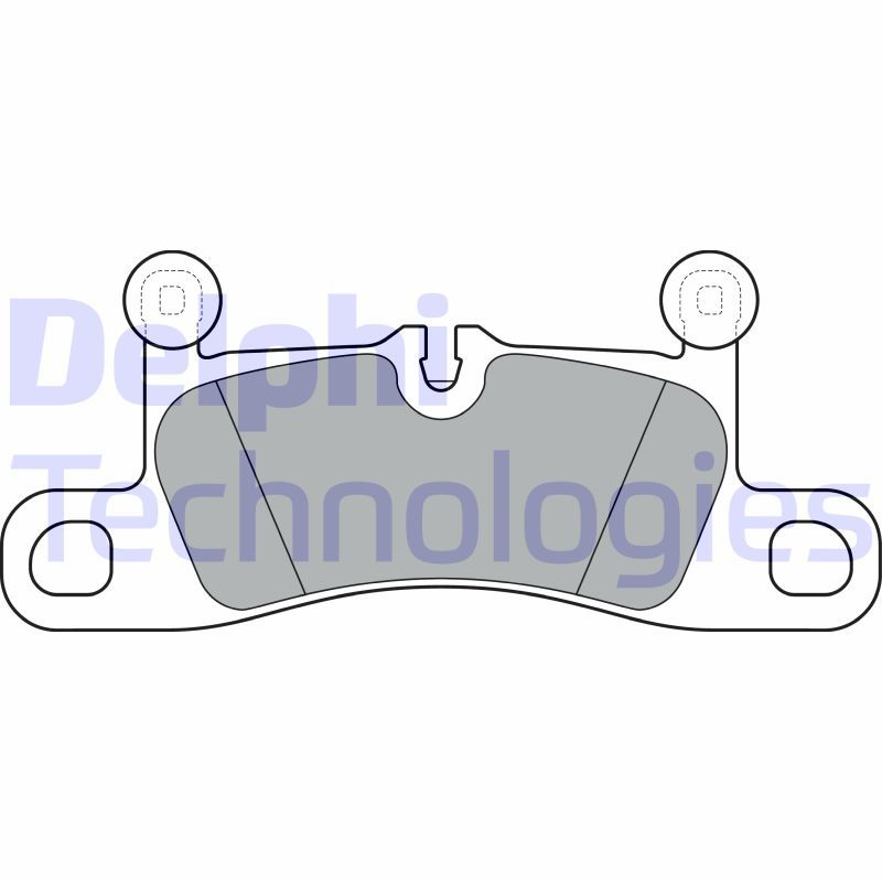 Porsche Boxster 2015-2019 Arası 3.8 Delphi Marka Arka Balata