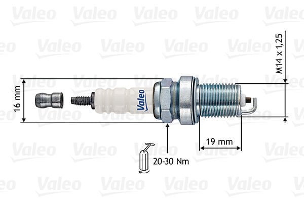 Ford Scorpio 1985-1994 Arası 2.9 i 24V Valeo Marka Buji