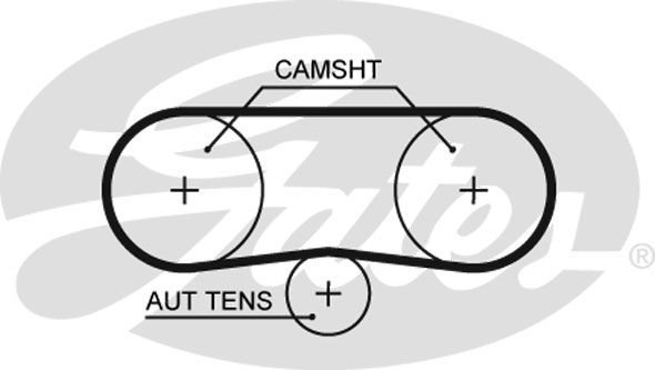 Volkswagen Polo 1994-1999 Arası 100 1.4 16V, 120 1.6 16V GTI Gates Marka Triger Kayışı