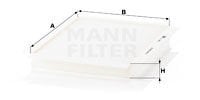 Opel Antara 2006-2010 Arası 2.4, 2.2 CDTi 4x4, 2.4 4x4, 2.2 CDTi Mann Marka Polen Filtresi