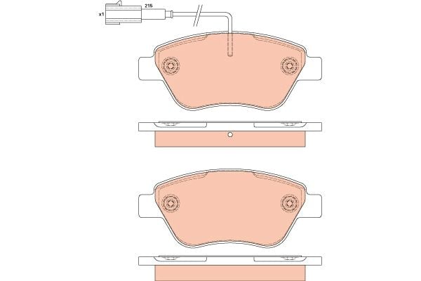 Fiat 500 2007-2011 Arası 1.4 TRW Marka Ön Balata