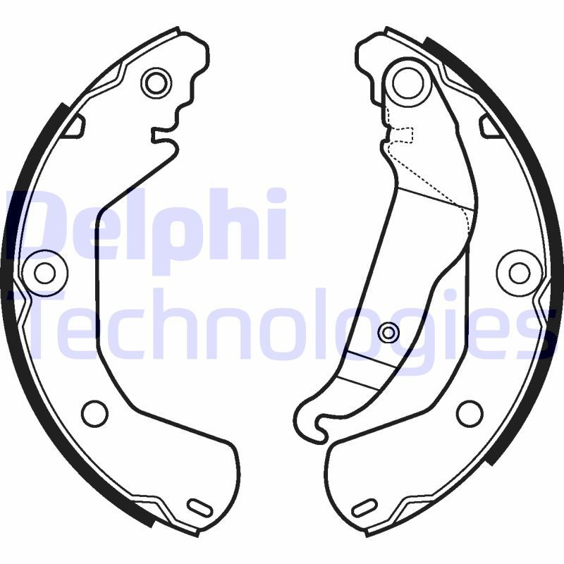 Chevrolet Aveo 2011-2015 Arası 1.6 Delphi Marka Pabuçlu Balata