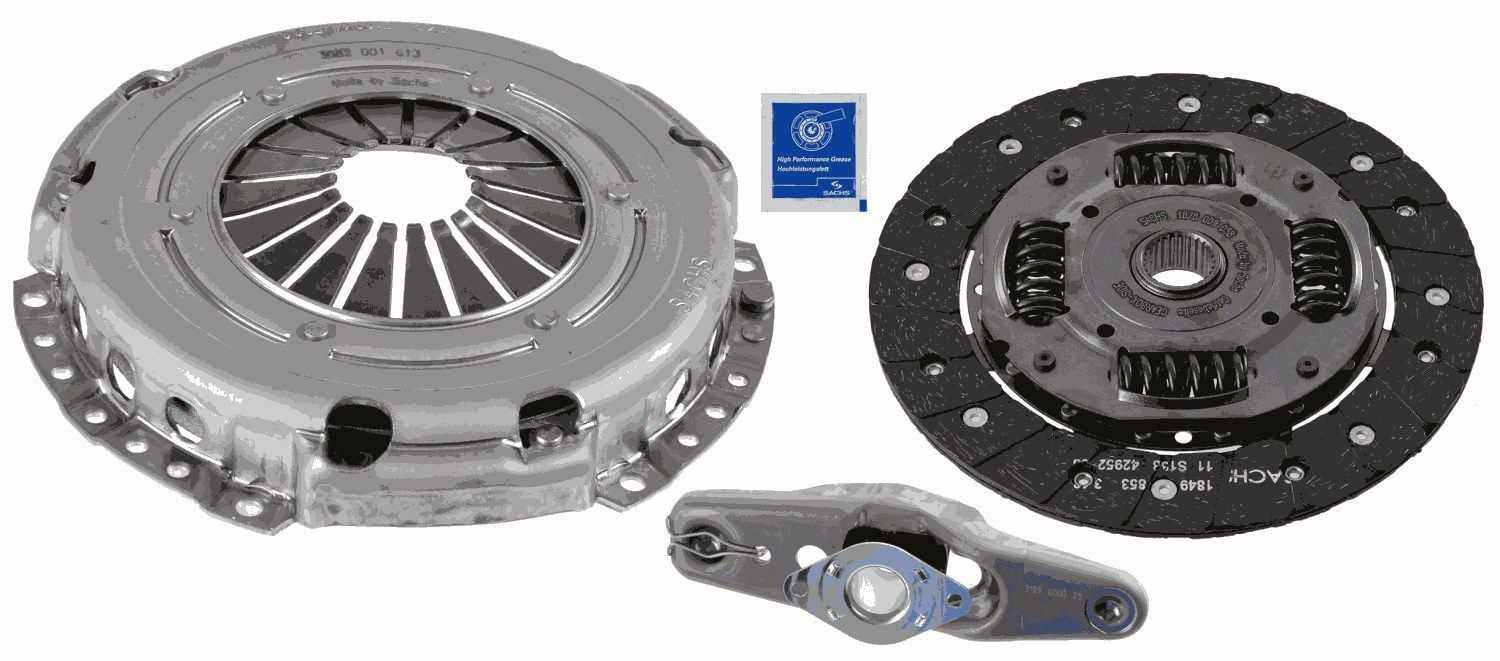 Volkswagen Polo 2009-2013 Arası 1.0 Sachs Marka Debriyaj Seti