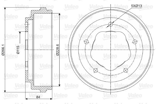 Ford Transit 1985-1992 Arası 2.5 D Valeo Marka Kampana