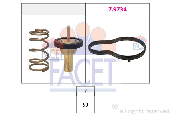 Fiat Egea 2015-2020 Arası 1.6 Facet Marka Termostat