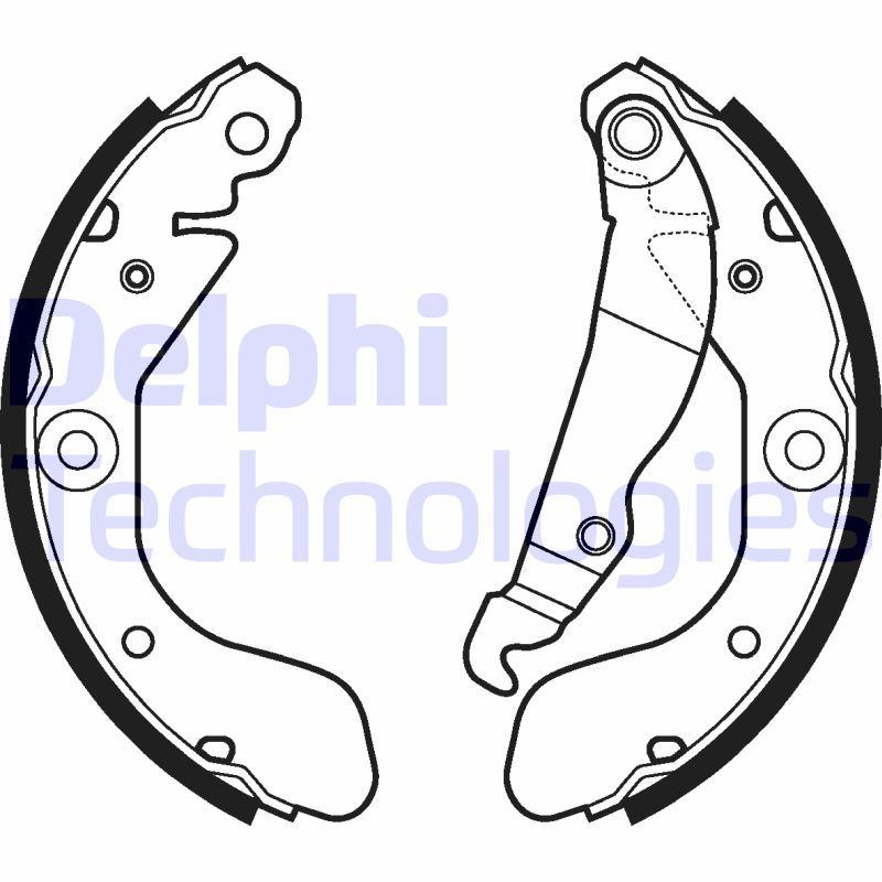 Chevrolet Aveo 2011-2015 Arası 1.6 Delphi Marka Pabuçlu Balata
