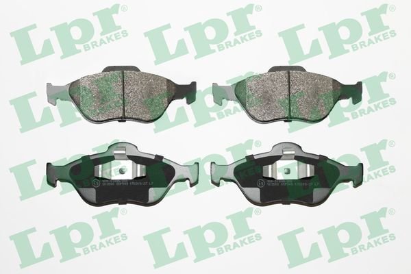 Ford Fiesta 1995-2006 Arası 1.3 i, 1.8 D, 1.25 i 16V, 1.3 LPR Marka Ön Balata