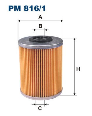 Renault Safrane 1996-2000 Arası 2.2 dT Filtron Marka Mazot Yakıt Filtresi