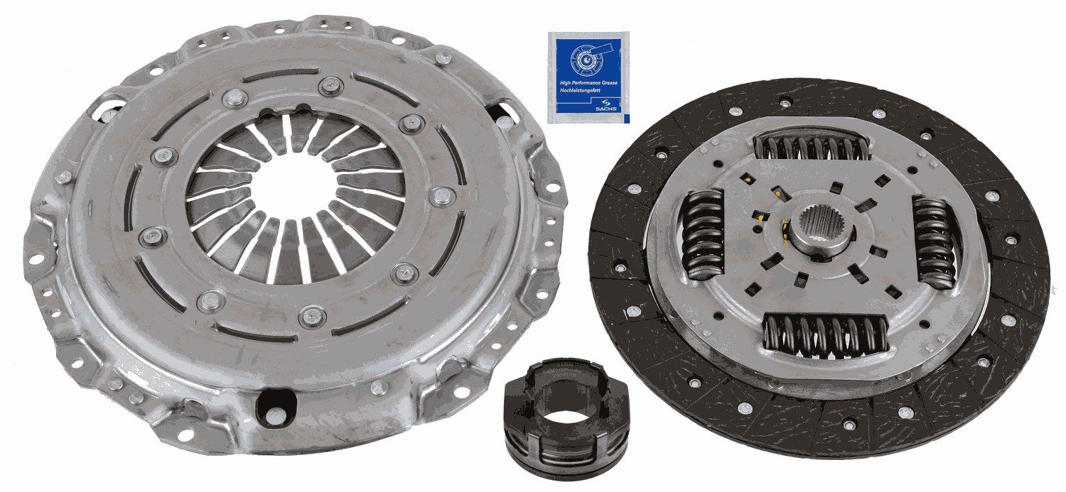 Volkswagen Polo 2009-2013 Arası 1.4 TDI Sachs Marka Debriyaj Seti