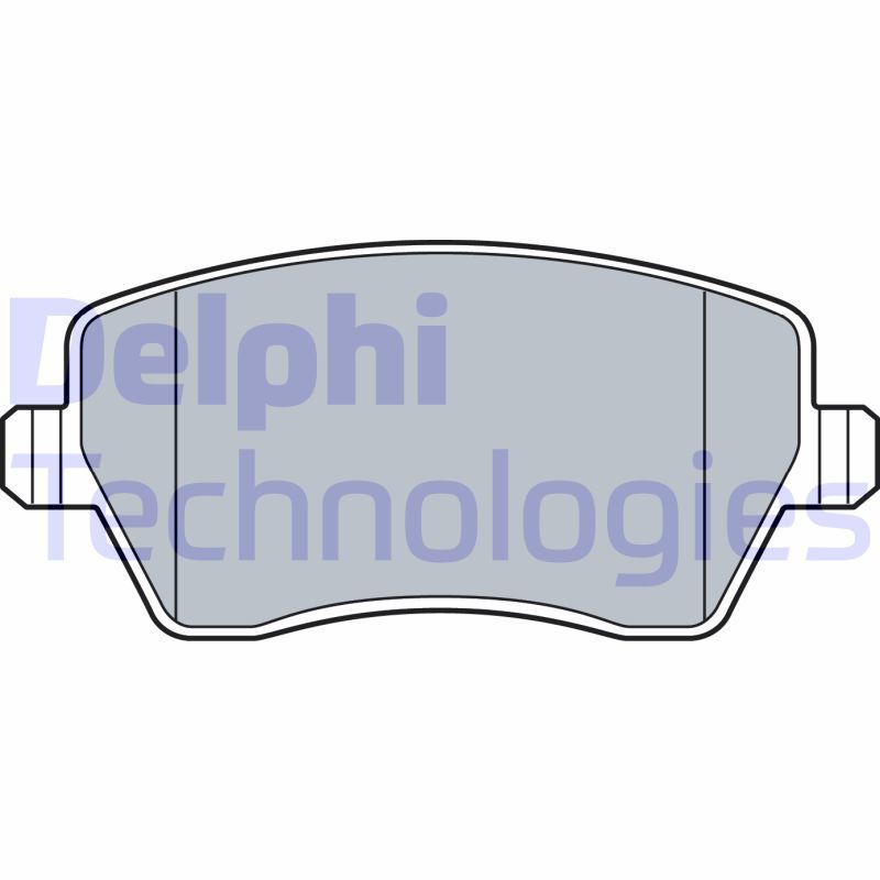 Renault Clio 2005-2014 Arası 1.5 dCi Delphi Marka Ön Balata