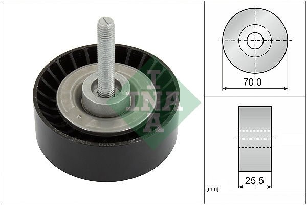Ford Mondeo 2000-2015 Arası 1.8 16V, 2.0 16V, 2.0 LPG, 2.0 TDCi INA Marka Vantilatör Kayış Gergi Rulmanı