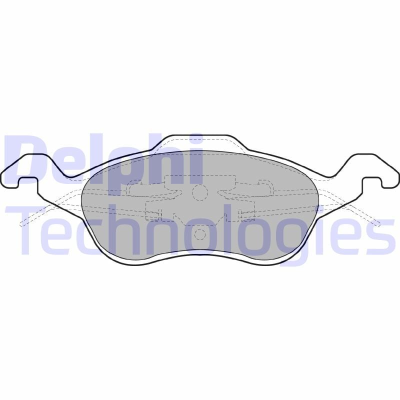 Ford Focus 1998-2009 Arası 1.6 16V, 1.4 16V, 1.8 16V Delphi Marka Ön Balata