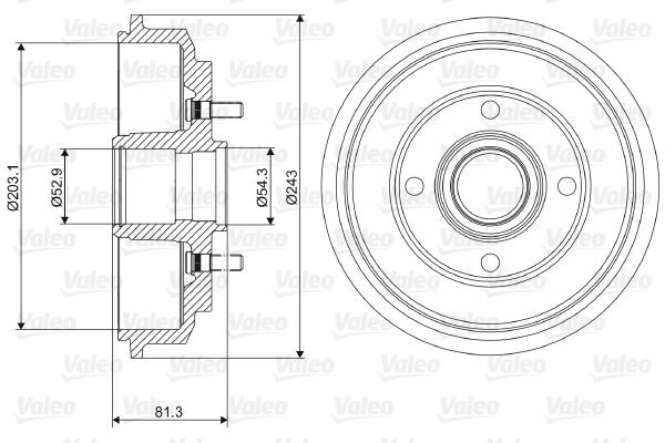 Ford Fusion 2002-2012 Arası 1.6 Valeo Marka Kampana