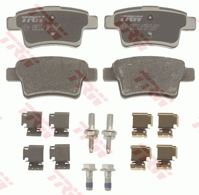Citroen C4 2006-2015 Arası 1.6 HDi 110 TRW Marka Arka Balata
