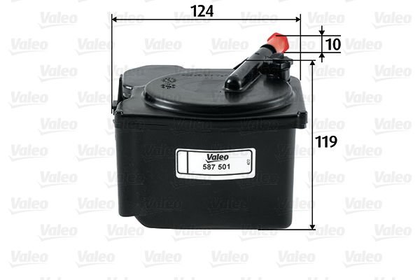 Citroen C3 2002-2006 Arası 1.4 16V HDi Valeo Marka Mazot Yakıt Filtresi