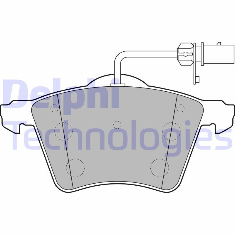 Seat Alhambra 1996-2010 Arası 2.0 i Delphi Marka Ön Balata