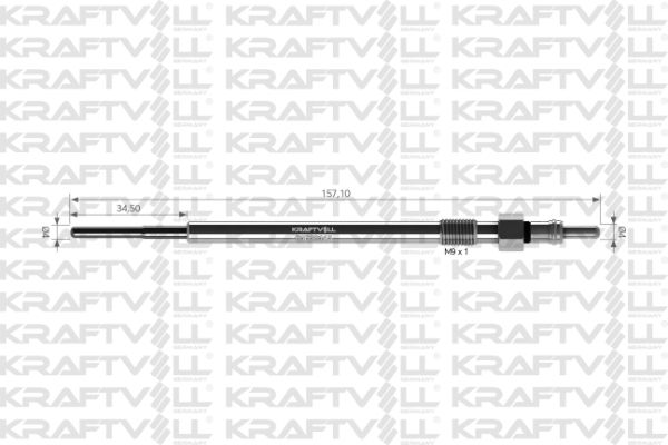 Fiat Sedici 2006-2014 Arası 2.0 D Multijet, 2.0 D Multijet 4x4 Kraftvoll Marka Kızdırma Bujisi