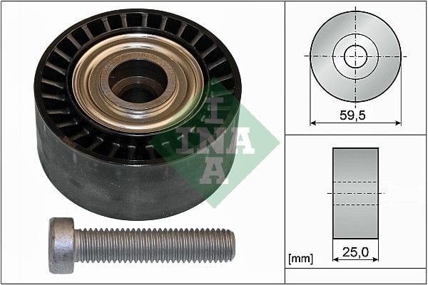 Peugeot 206 1998-2012 Arası 1.9 D INA Marka Vantilatör Kayış Gergi Rulmanı