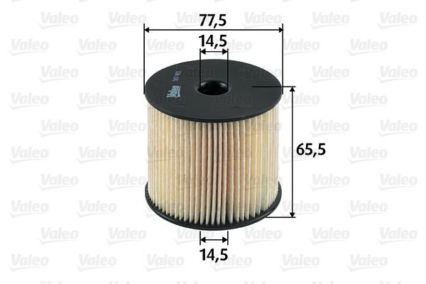 Citroen Jumpy 1994-2006 Arası 2.0 HDi 110 Valeo Marka Mazot Yakıt Filtresi
