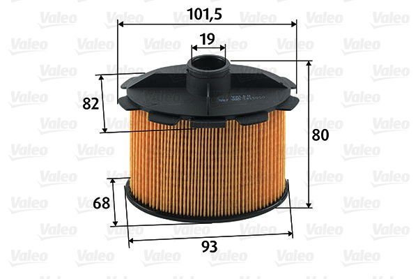 Citroen Berlingo 1996-2011 Arası 1.9 D Valeo Marka Mazot Yakıt Filtresi