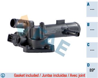 Renault Clio Symbol 1998-2002 Arası 1.5 dCi FAE Marka Termostat