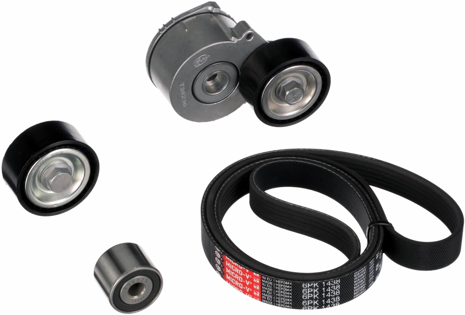 Peugeot 206 1998-2012 Arası 1.9 D Gates Marka Vantilatör Kayış Seti