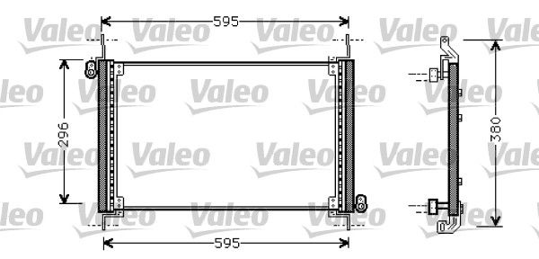 Fiat Brava 1995-2003 Arası 1.4, 1.6 16V, 1.4 12 V Valeo Marka Klima Radyatörü