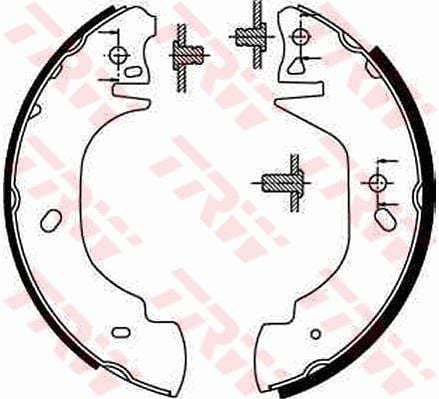 Ford Transit 1991-2000 Arası 2.0 TRW Marka Pabuçlu Balata