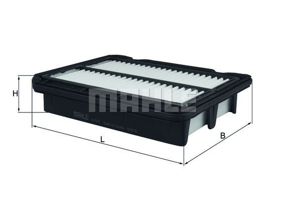 Chevrolet Kalos 2003-2009 Arası 1.2 Mahle Marka Hava Filtresi