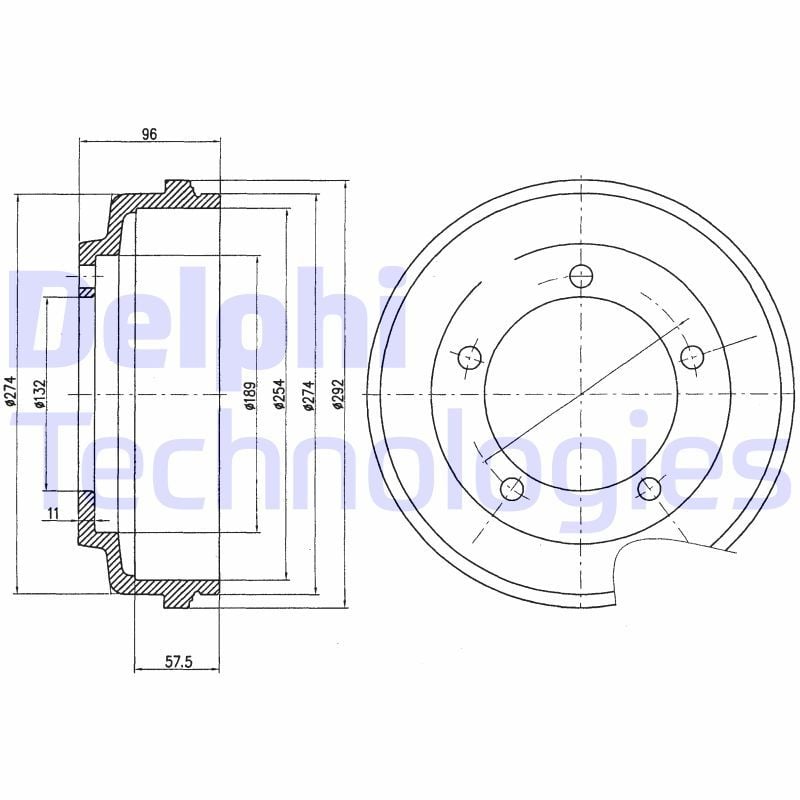 Ford Transit 2000-2006 Arası 2.0 DI Delphi Marka Kampana