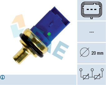 Citroen Berlingo 1996-2011 Arası 2.0 HDI 90 FAE Marka Hararet Müşürü