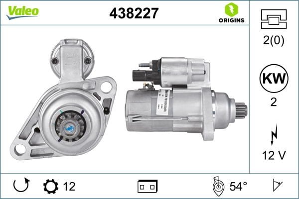 Volkswagen Jetta 2004-2013 Arası 1.6 TDI Valeo Marka Marş Motoru