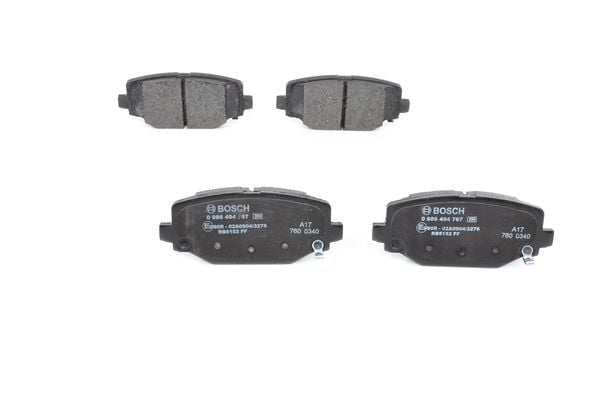 Fiat Freemont 2011-2015 Arası 2.0 JTD 4x4, 2.4, 2.0 JTD, 3.6 4x4 Bosch Marka Arka Balata