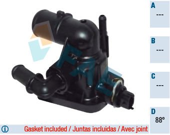 Fiat Punto Evo 2008-2012 Arası 1.3 D Multijet FAE Marka Termostat